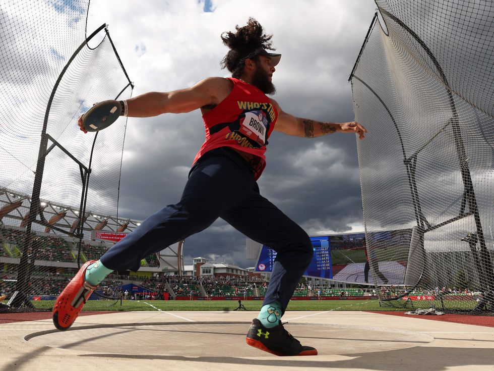 Joseph Brown, discus, Olympian