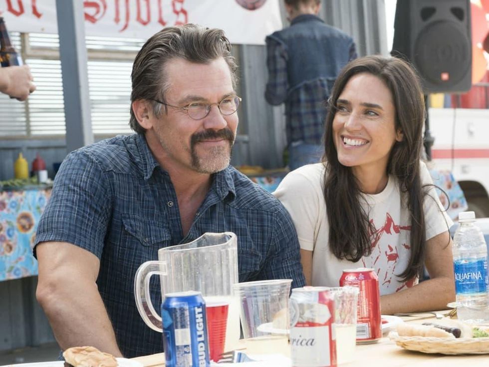 Josh Brolin and Jennifer Connelly in Only the Brave