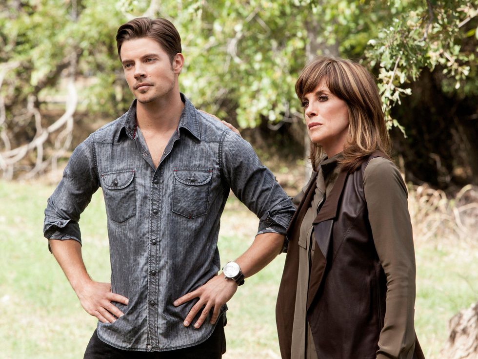 Josh Henderson and Linda Gray on season 3 of TNT's Dallas