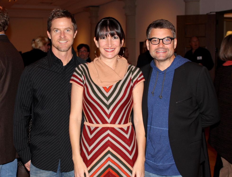 Josh Morgan, Tessa Todd, Eric Dorton, mba 8x8 party