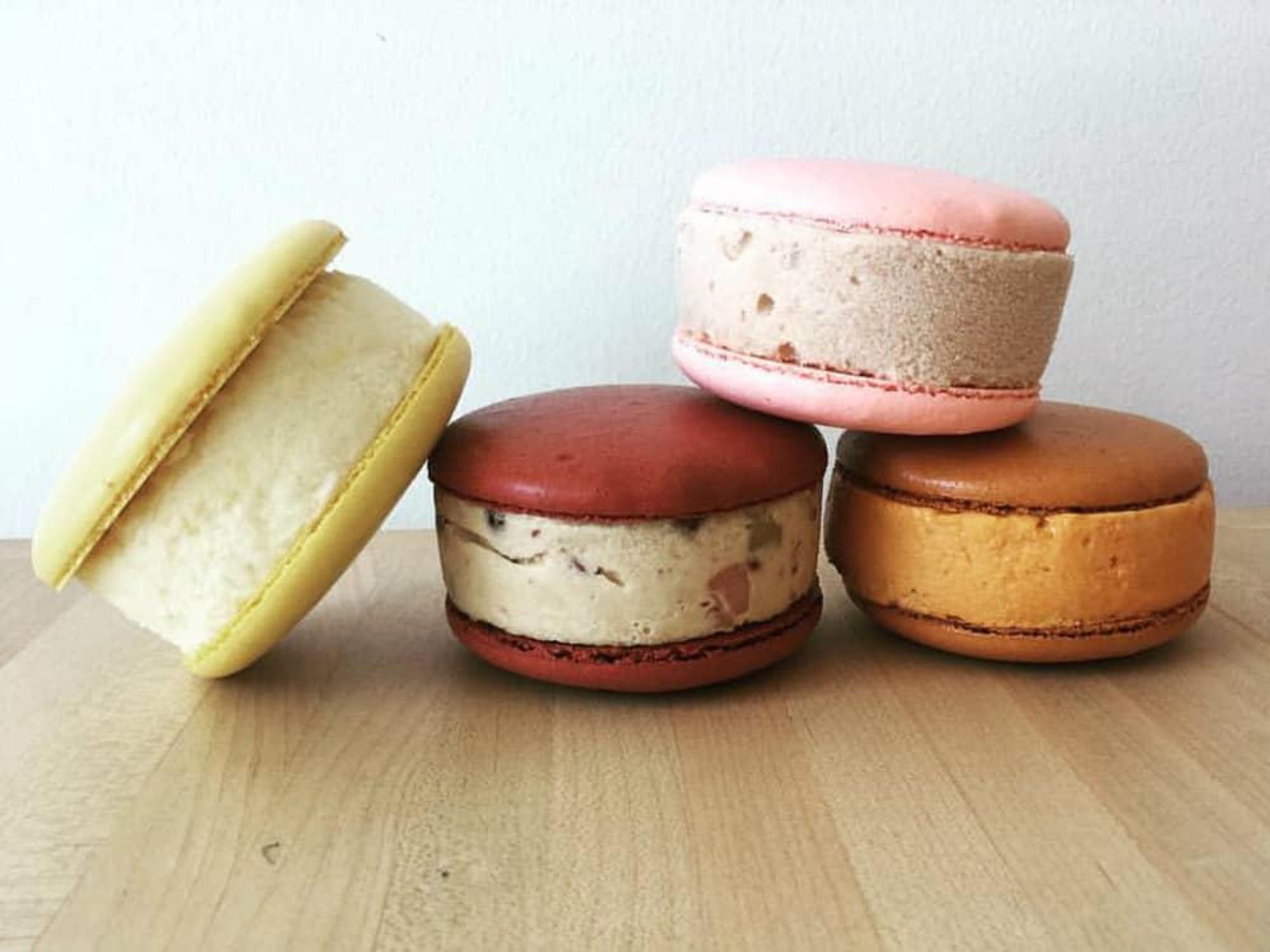Joy Macaron ice cream sandwich