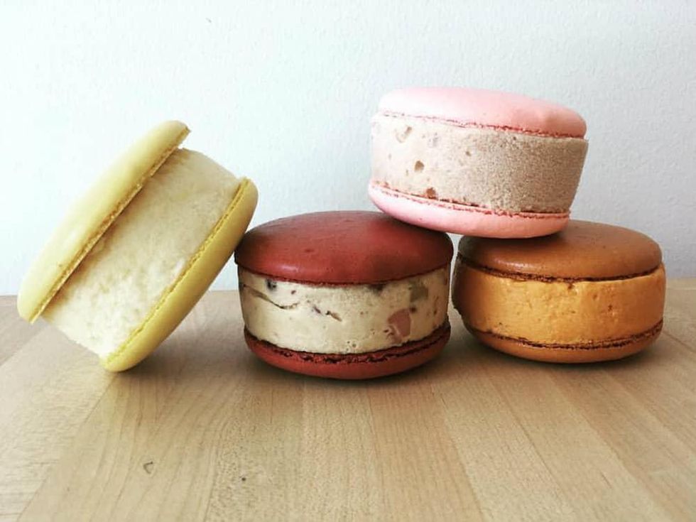 Joy Macaron ice cream sandwich
