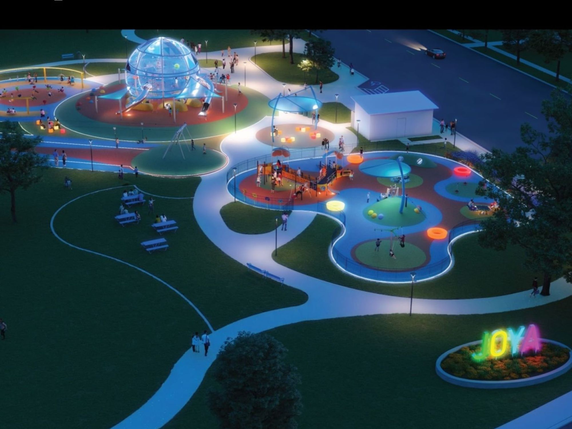 Texas' first glow-in-the-dark playground to light up in Farmers Branch -  CultureMap Dallas
