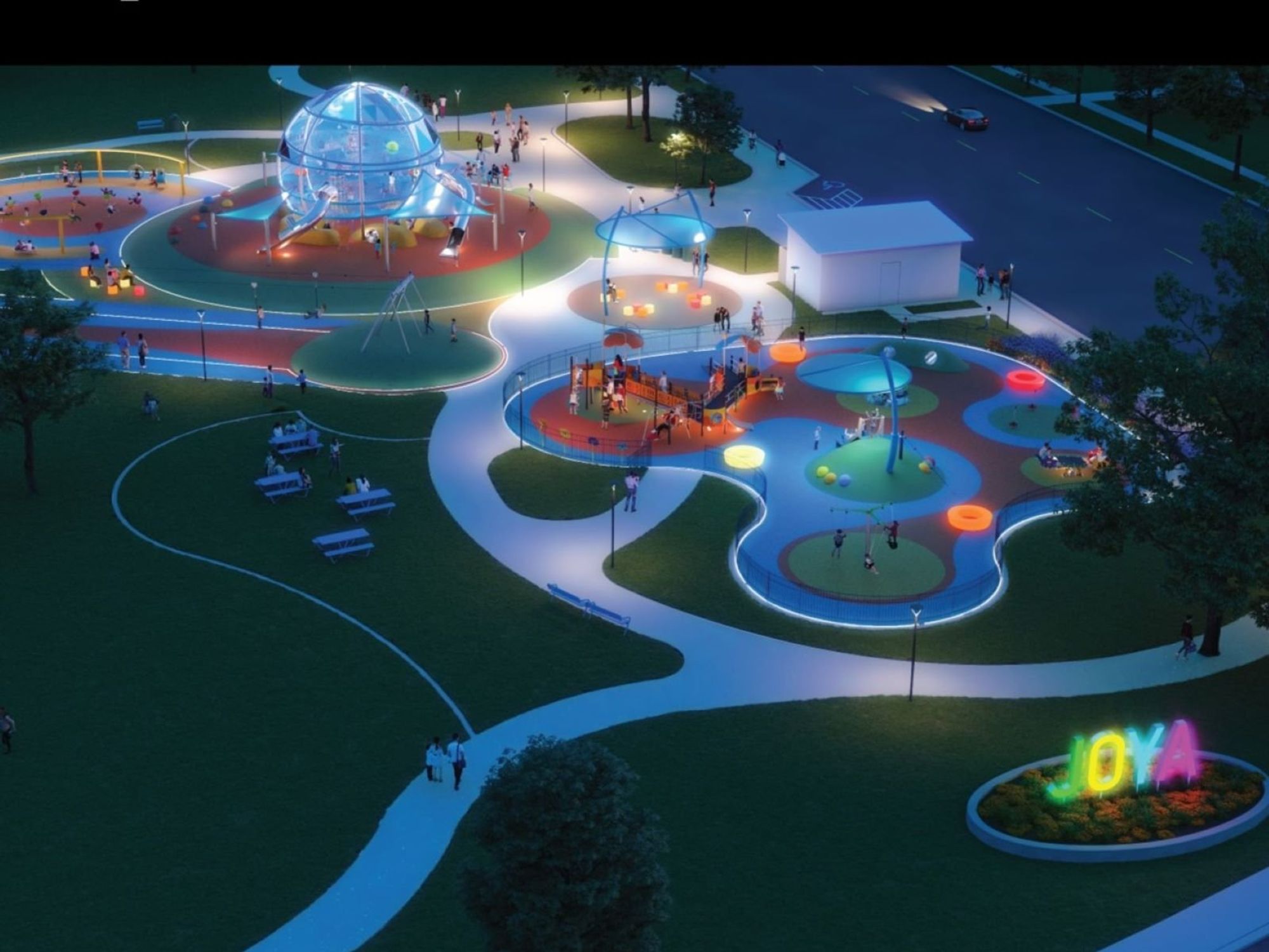 Joya glow-in-the-dark park