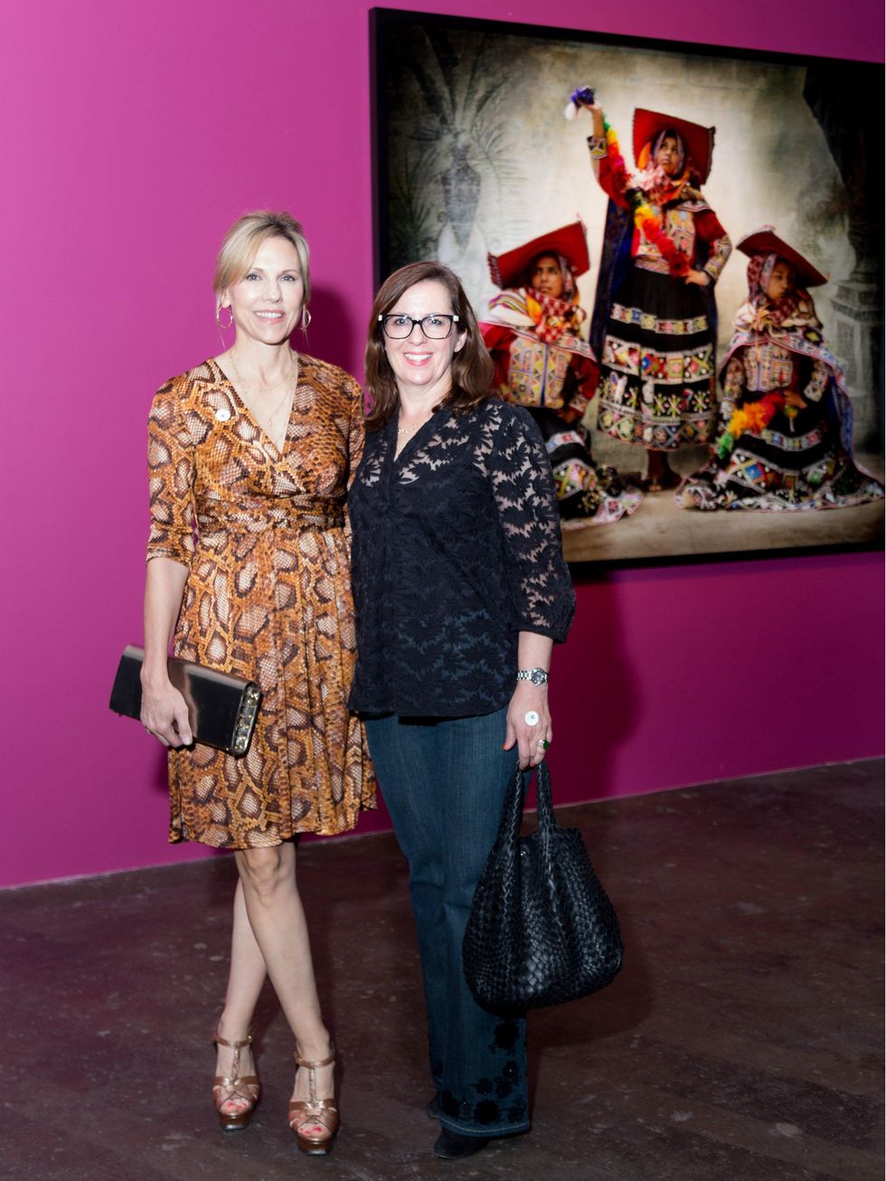 Joyce Goss, Jane Weempe, Testino Opening DC