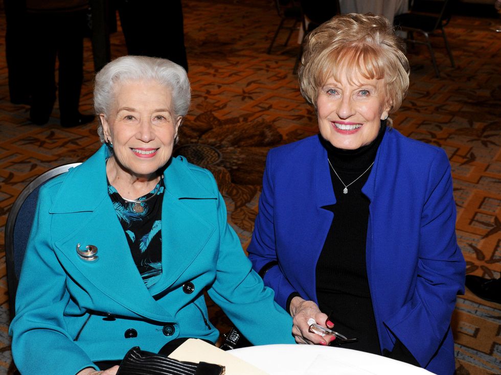 Joyce Wright, Barbara Schrader, the senior source