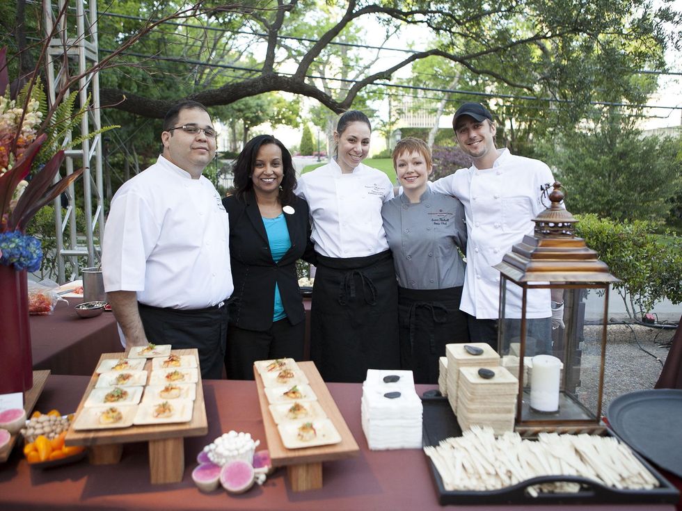 Juan Rosado, Asiya Ahmed, Carly Fields, Erica Nicholl, Alan Lamp, TACA, Party on the Green