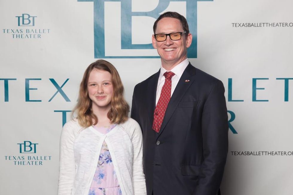 Judge Clay Jenkins and Madeleine Jenkins