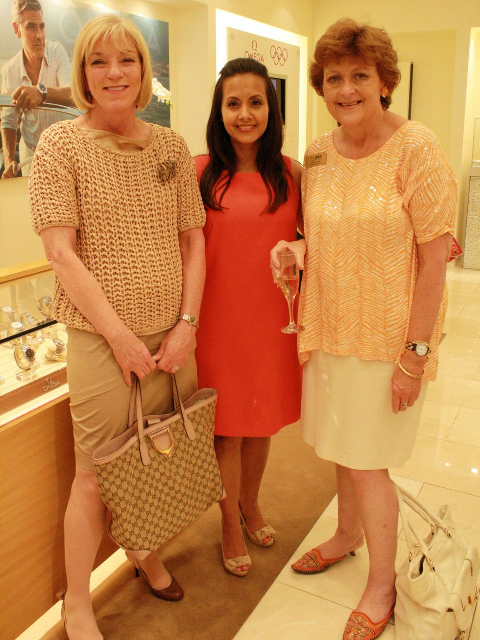 Judy Davis, Gina Parker, Karen Urie, Fur Ball Kickoff