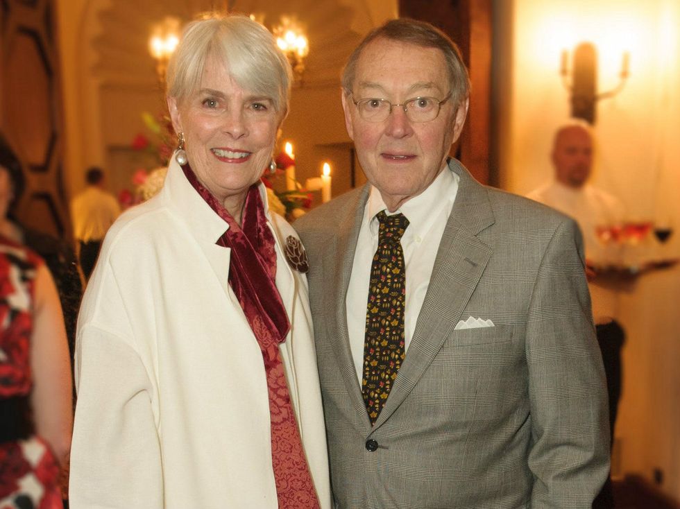 Judy Gibbs, Jim Gibbs, vday dinner at the arboretum