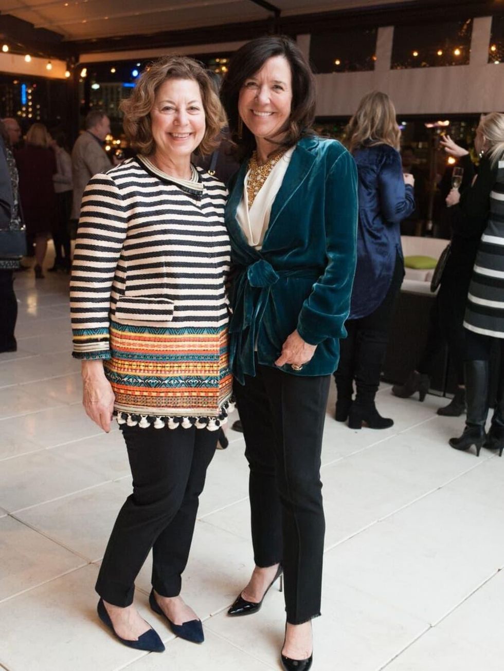 Judy Rowan, Debbie Garrett, Partners Card 2018