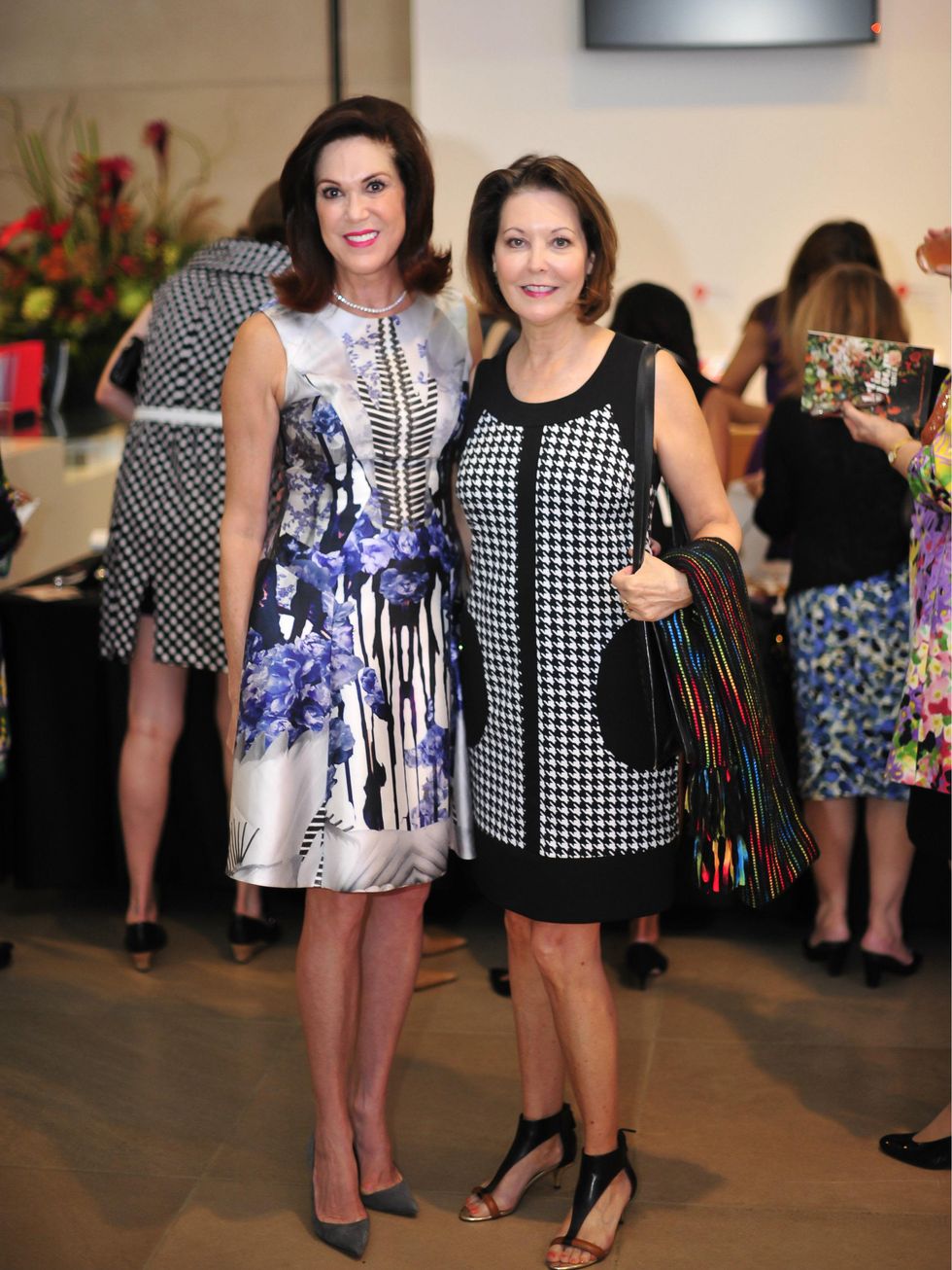 Judy Shatzer, Betty Suellentrop, art in bloom