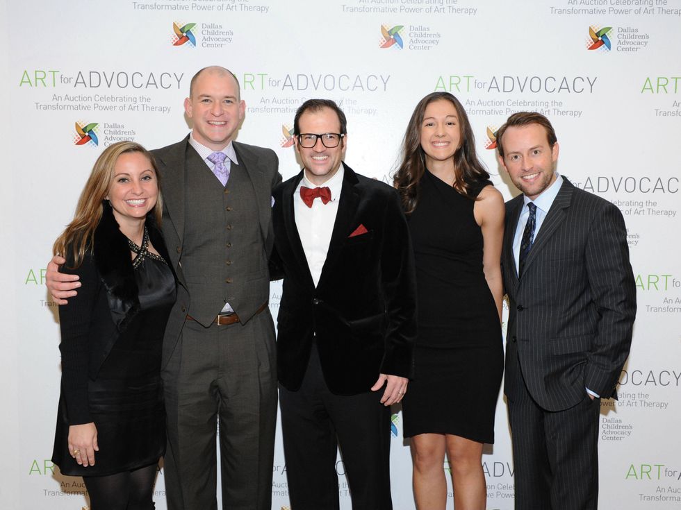 Julie Giacobbe, Steven Caufield, Rob Giacobbe, Lauren Soulis, Robert W. Ivey III, Art For Advocacy