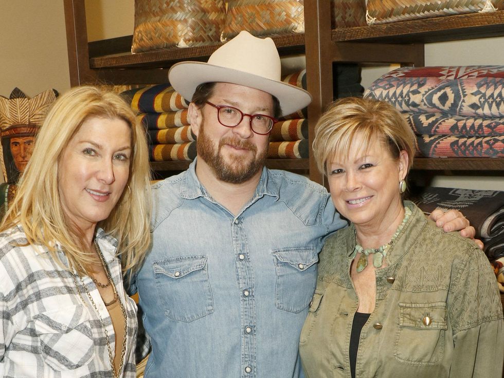 Julie Palmacci, Jason Lenox, owner, Antek\u2019s a nd host; Roxie Nichols, Friends of Wednesday's Child