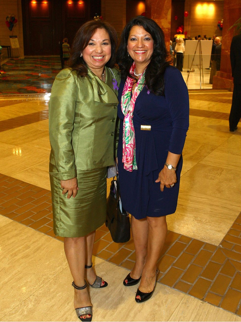 Julie Salvana, Alma Garza, Genesis, luncheon