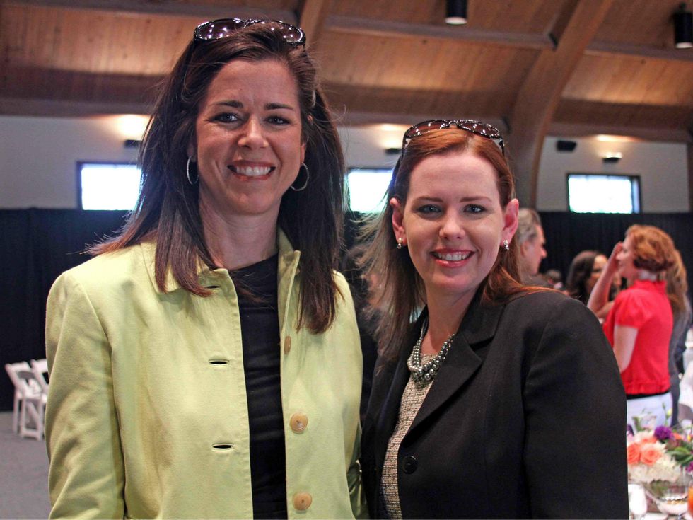 Julie Sedberry and Rebecca Jordan, Just say Yes luncheon