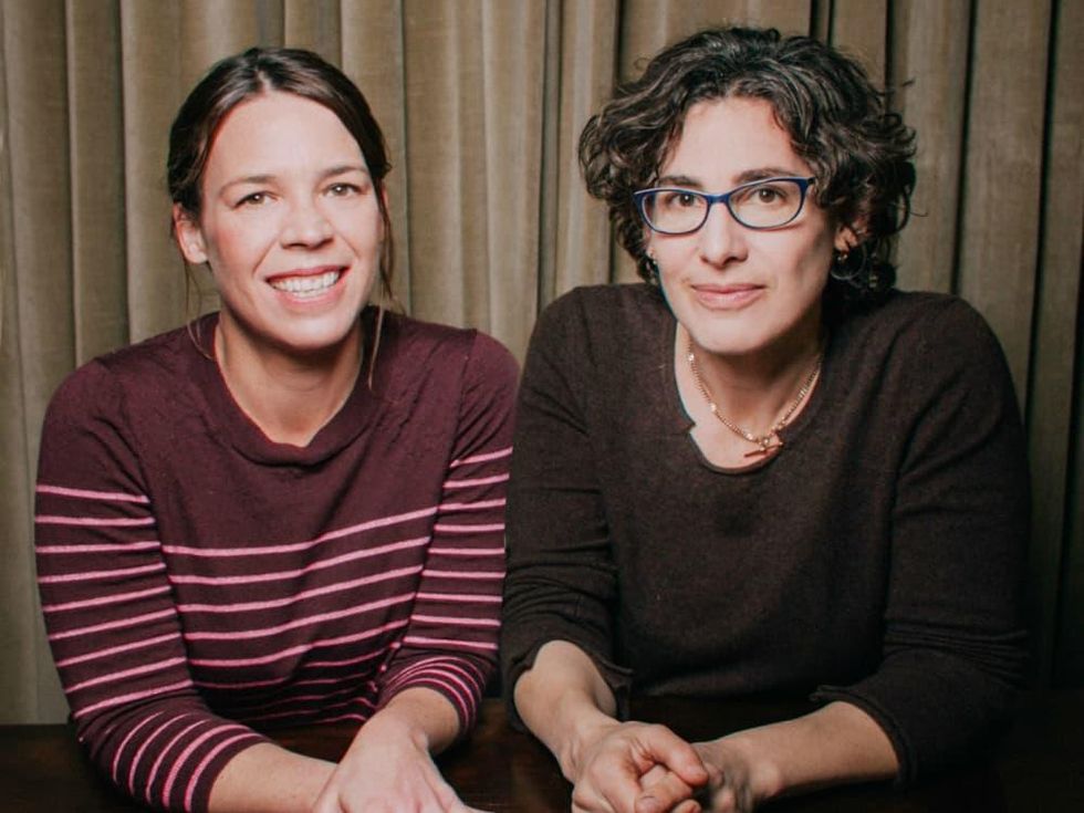 Julie Snyder and Sarah Koenig from Serial