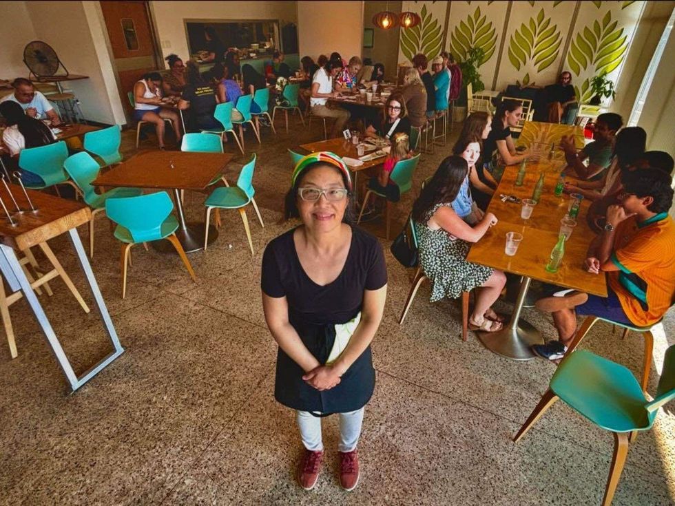 June Chow at Hello Dumpling