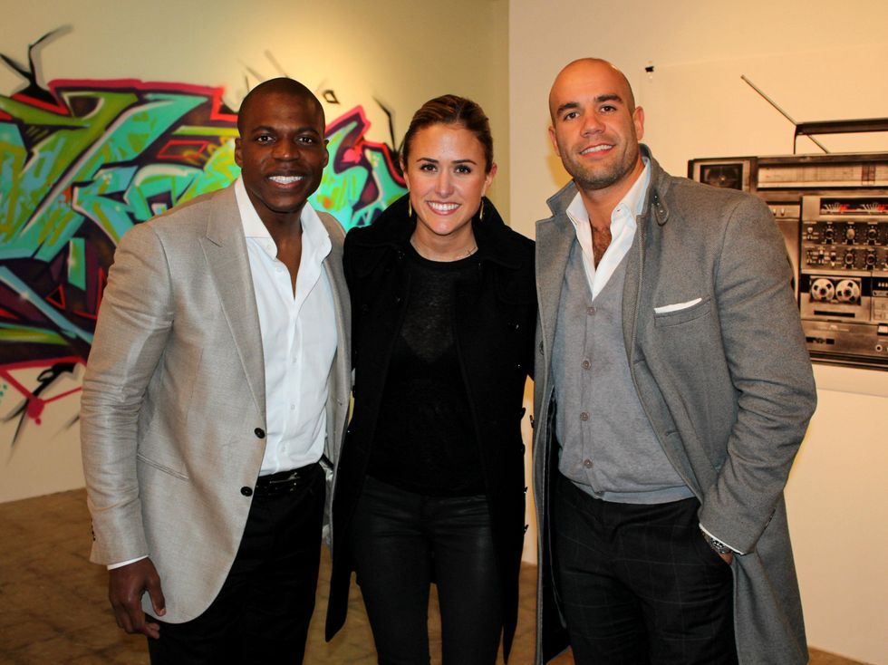 Junior Desinor, Rylie Bland, Raul Ruiz, Gallerie Noir one year anniversary party