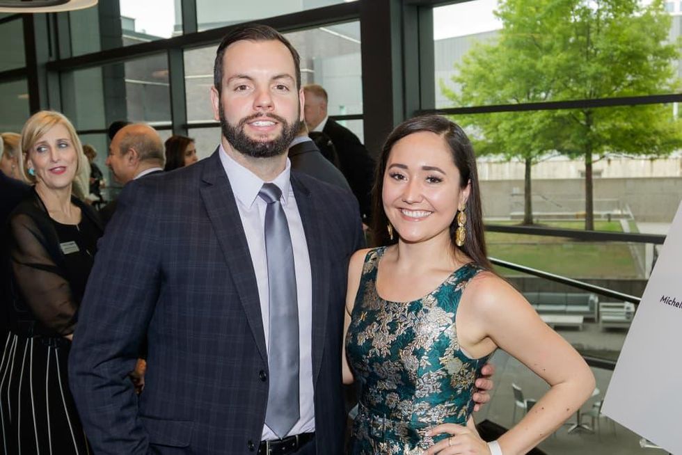 Justin Helms and Jessica Vittorio