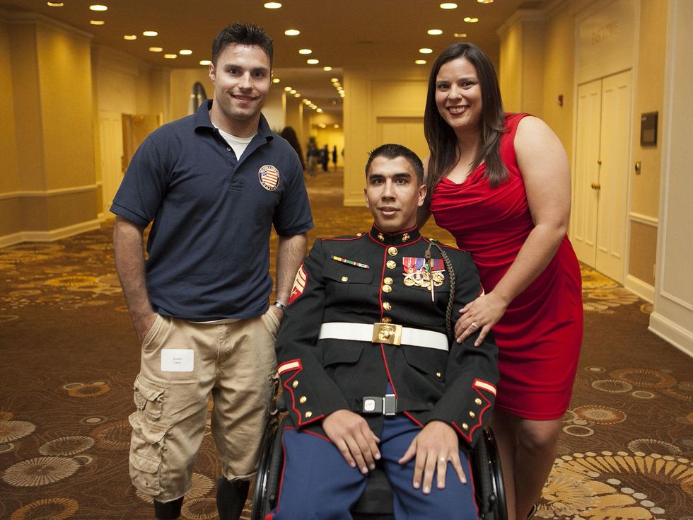 Justin Lane, Marty Gonzalez, Tawnee Gonzalez, Helping Heroes