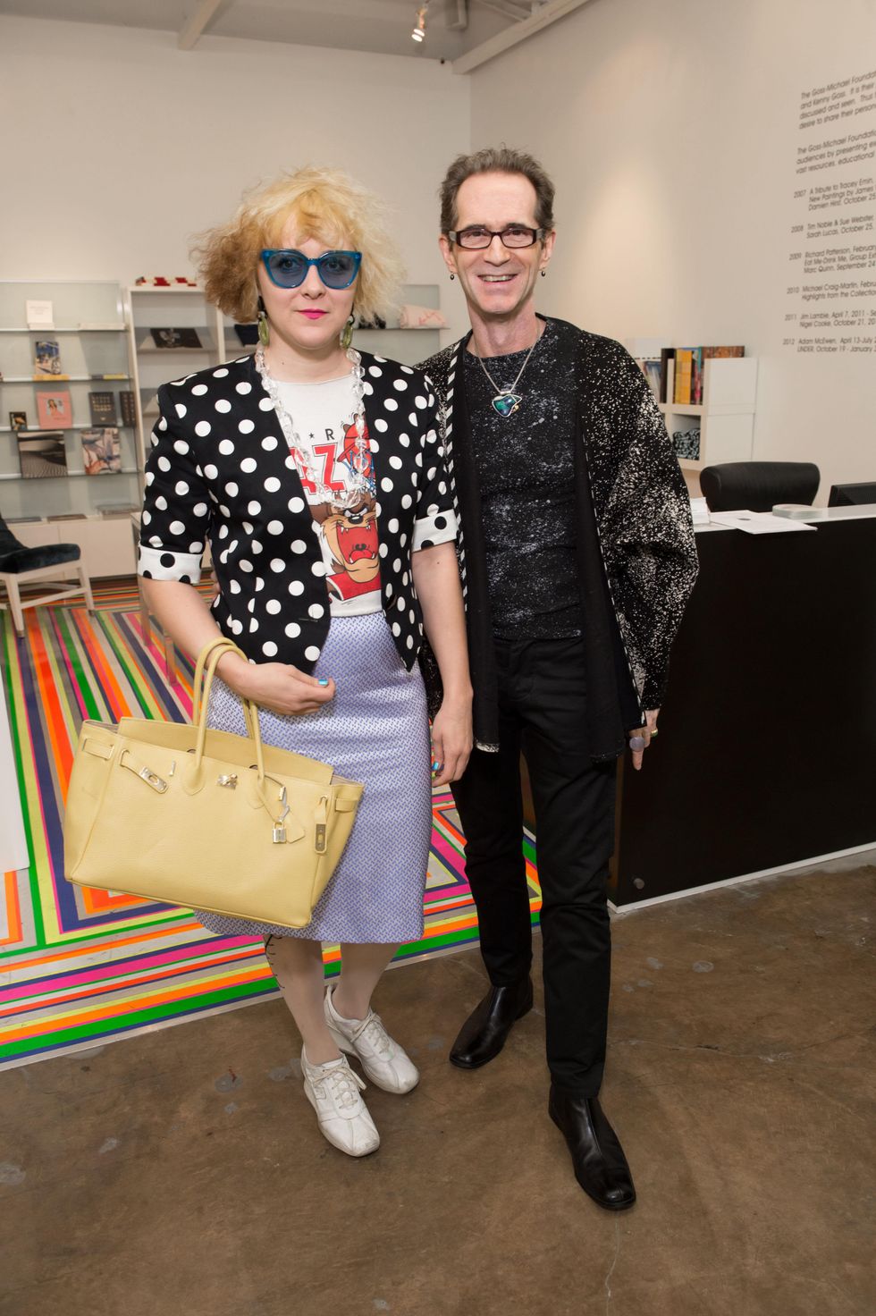 K8 Hardy, Peter Gebhardt at Dan Rees Opening Reception