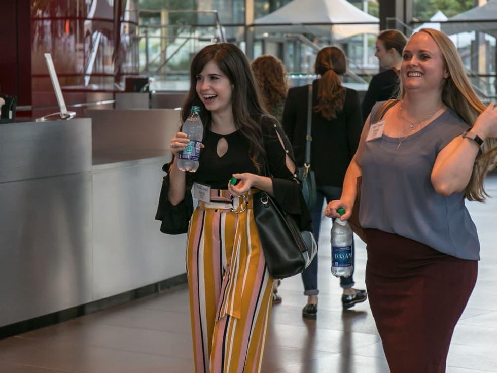 Kacie Lynch and Coral Glass