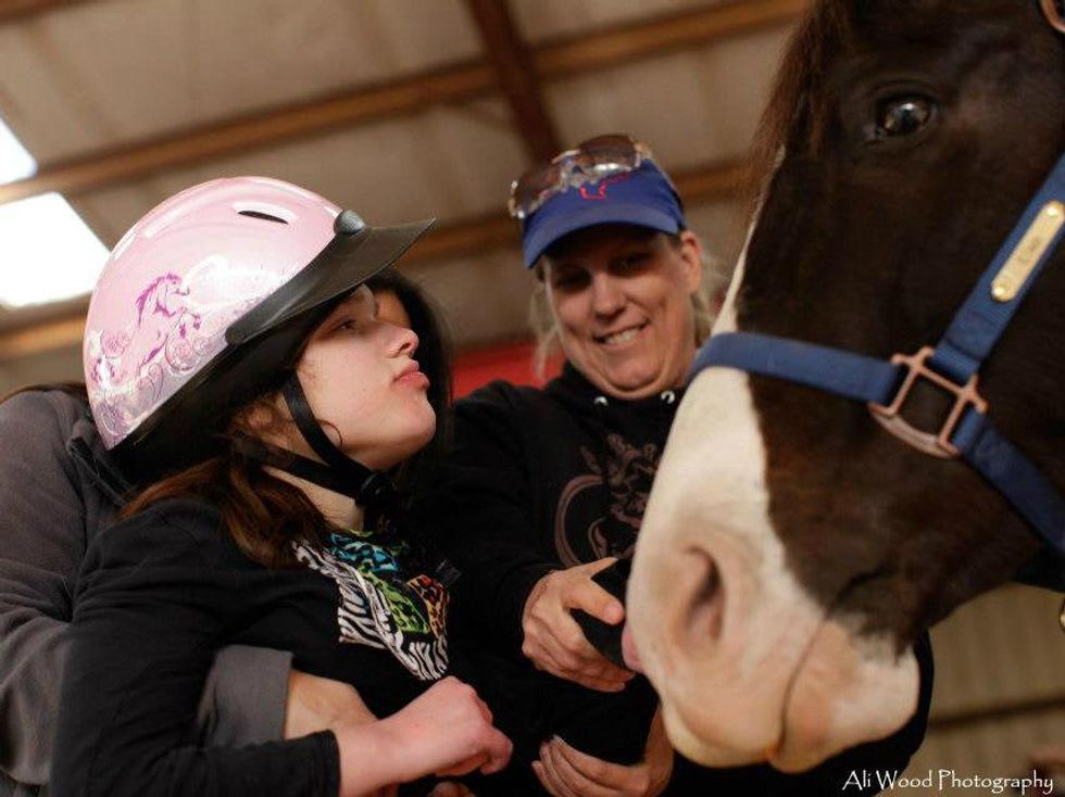 Kaitlyn Samuels at Rocky Top Therapy Center