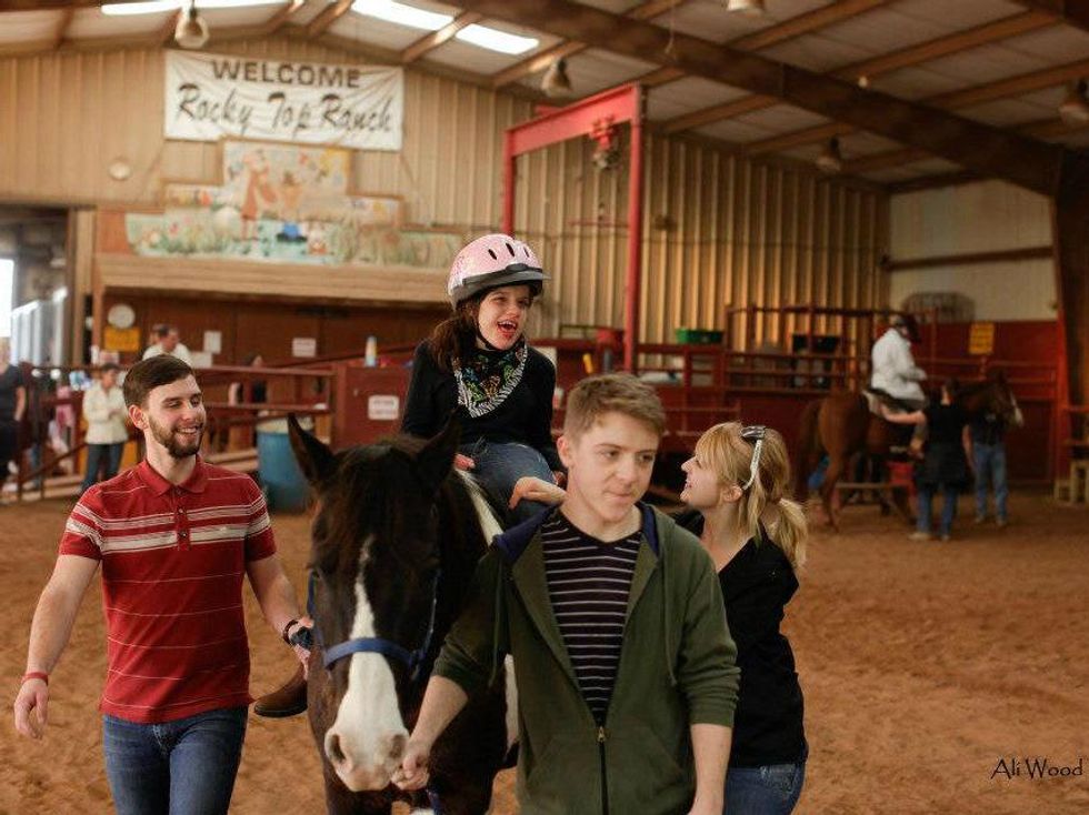 Kaitlyn Samuels at Rocky Top Therapy Center