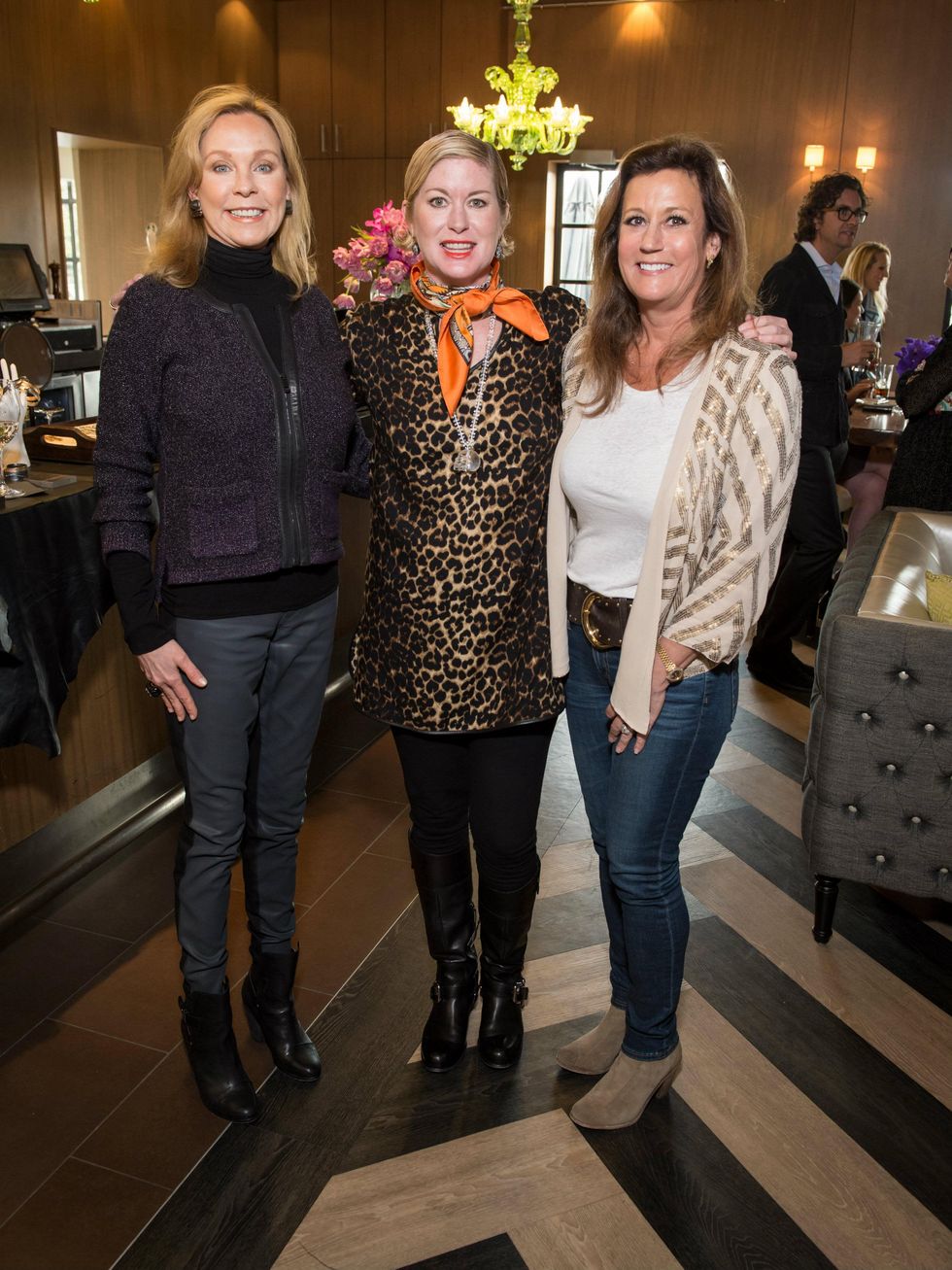 Kaki Roach, Robin Ladik, Jane Darrow, Ylang23 Todd Reed Event