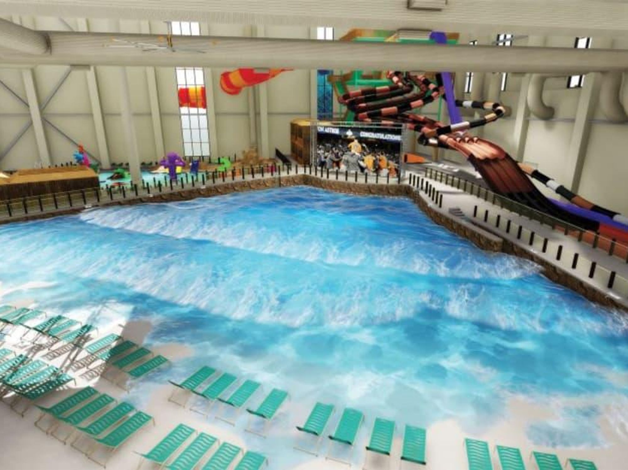 Kalahari Round Rock indoor pool