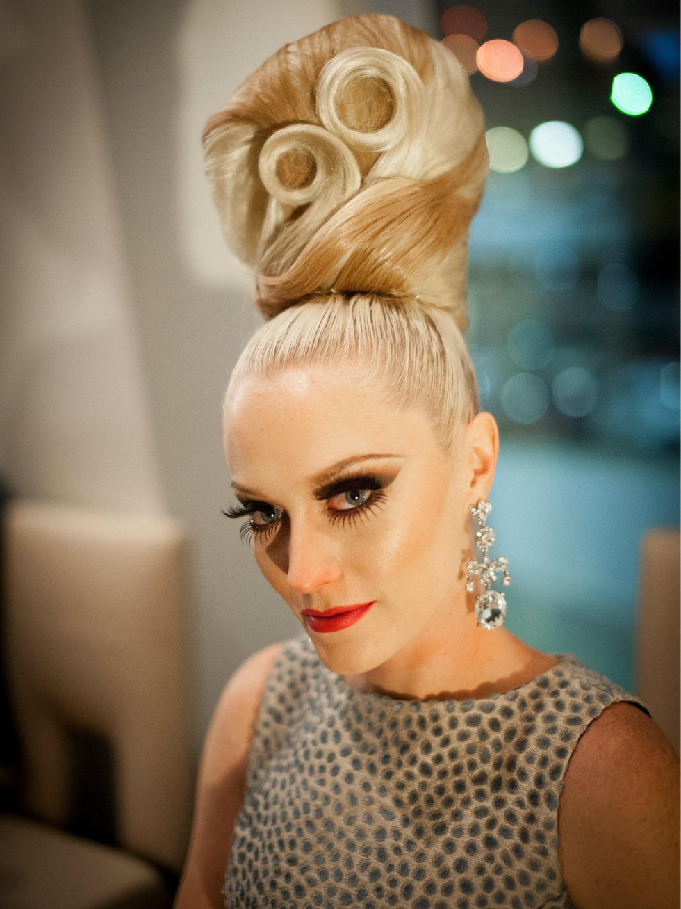 Kalli Keith (Model of Ballroom Chandelier, Renaissance Hotel Opening