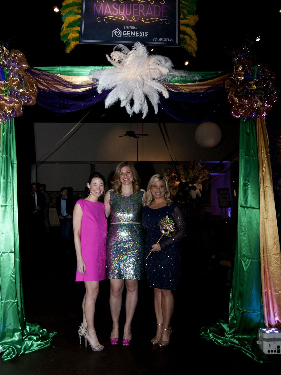 Kamela Hollis, Murphey Sears, Amanda Reynolds, Genesis Masquerade