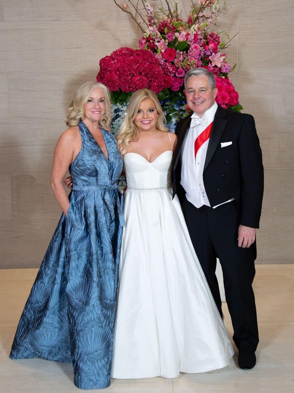 Karen, Isabella and Kevin Cox