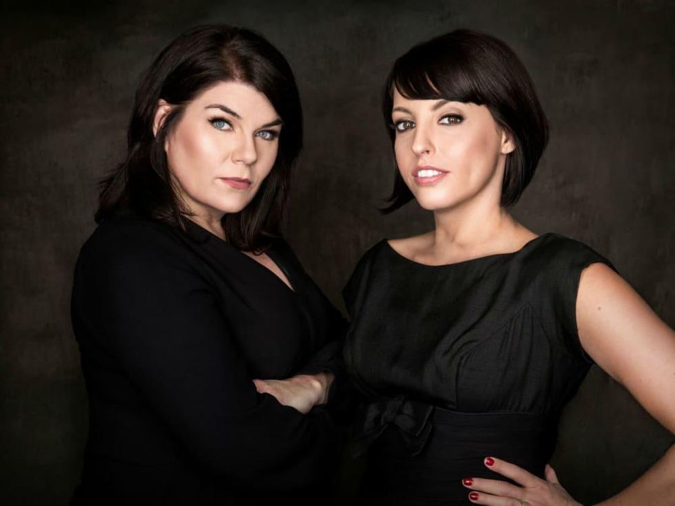 Karen Kilgariff and Georgia Hardstark from My Favorite Murder