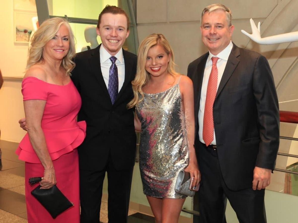 Karen, Matthew, Isabella, and Kevin Cox - CultureMap Dallas