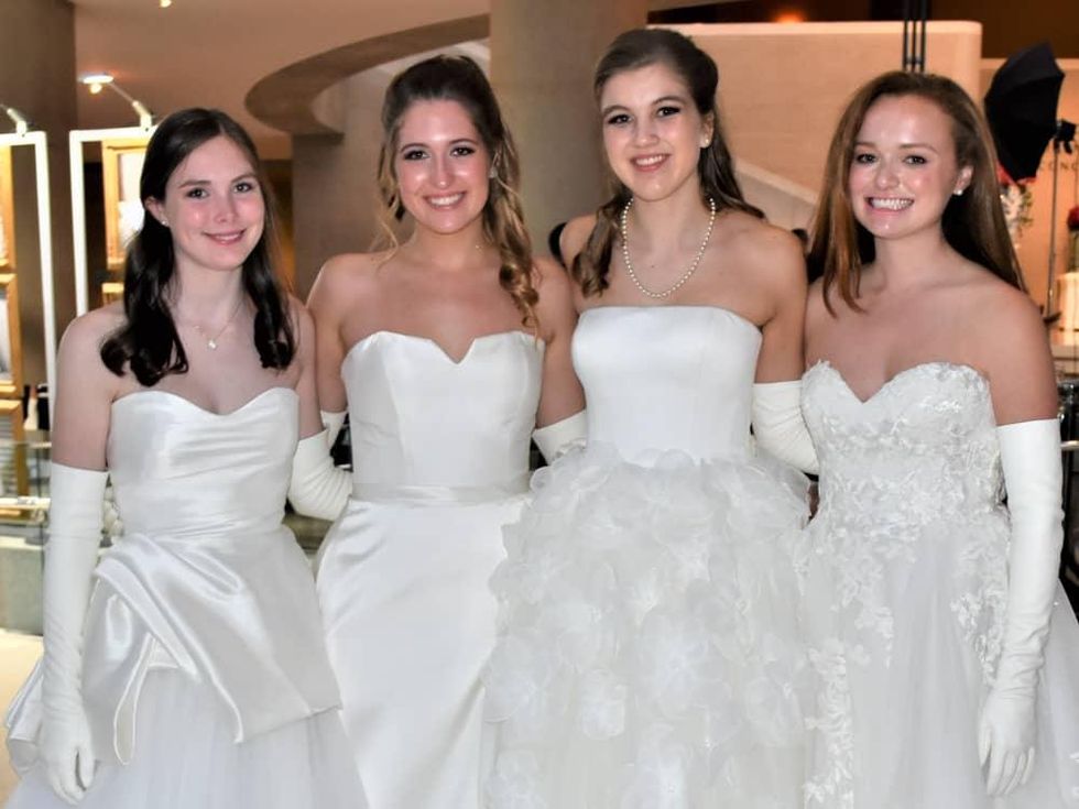 Kate Jones, Audrey Berner, Grace Olson, Campbell Swango