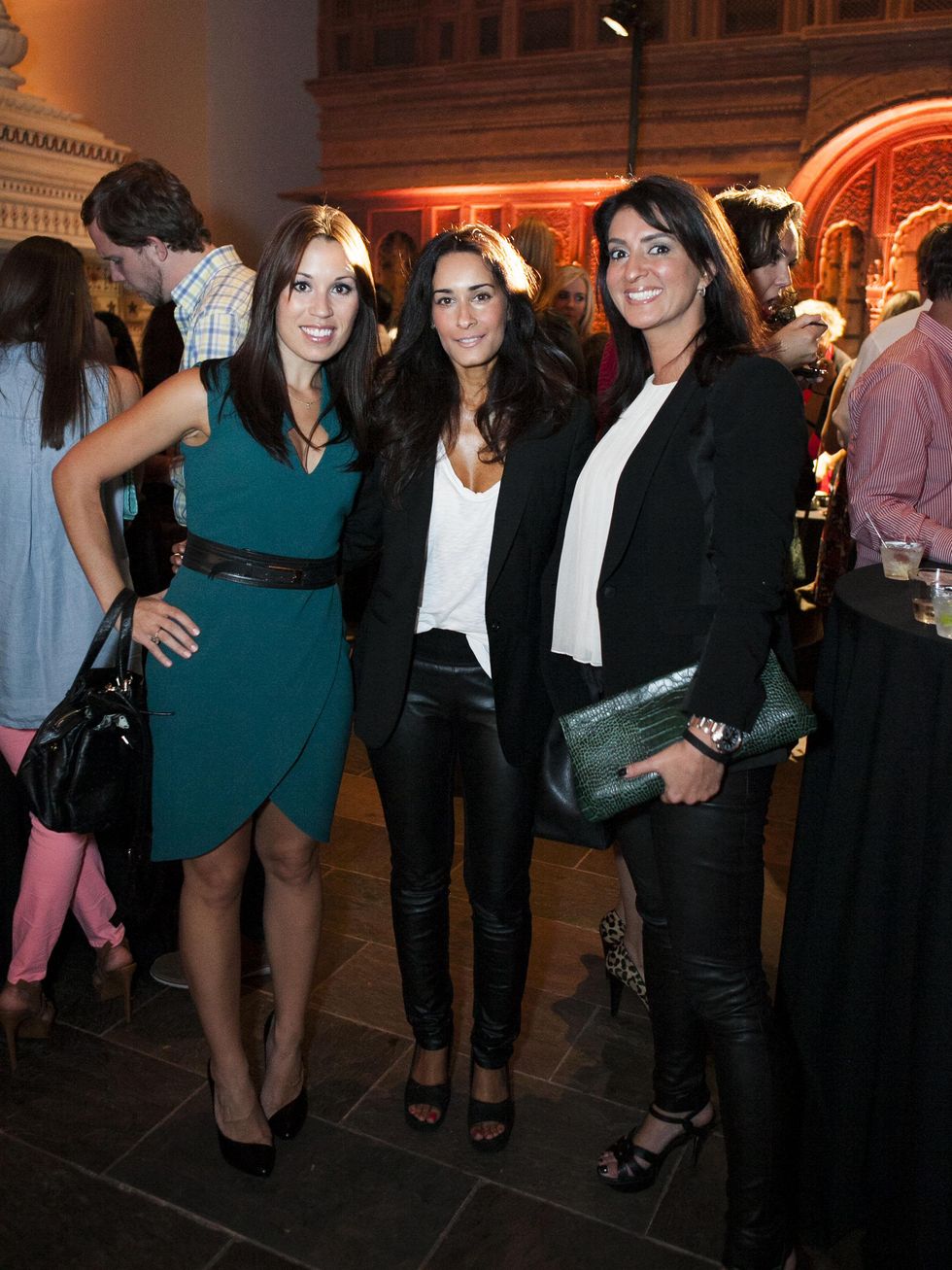 Kate Kilanowski, Gina Safdar, Jenifer Strauss, CultureMap Birthday, Crow Collection of Asian Art