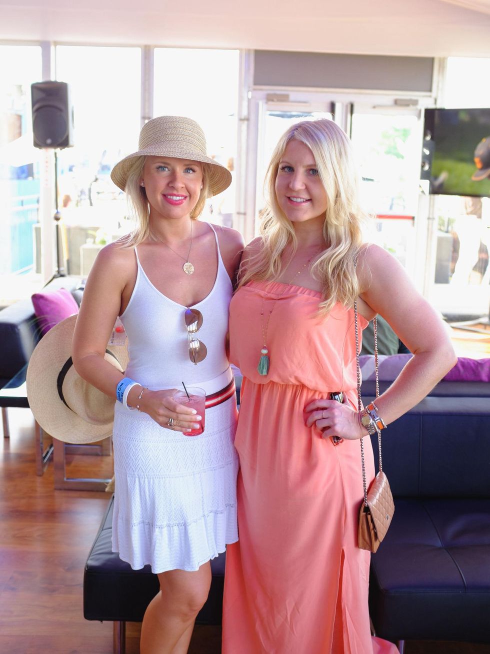 Kate Newell, Caroline Thompson at CultureMap Cool Down