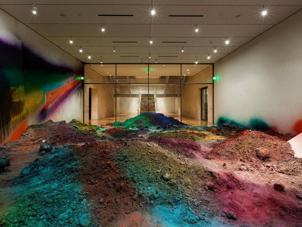 Katharina Grosse at Nasher Sculpture Center