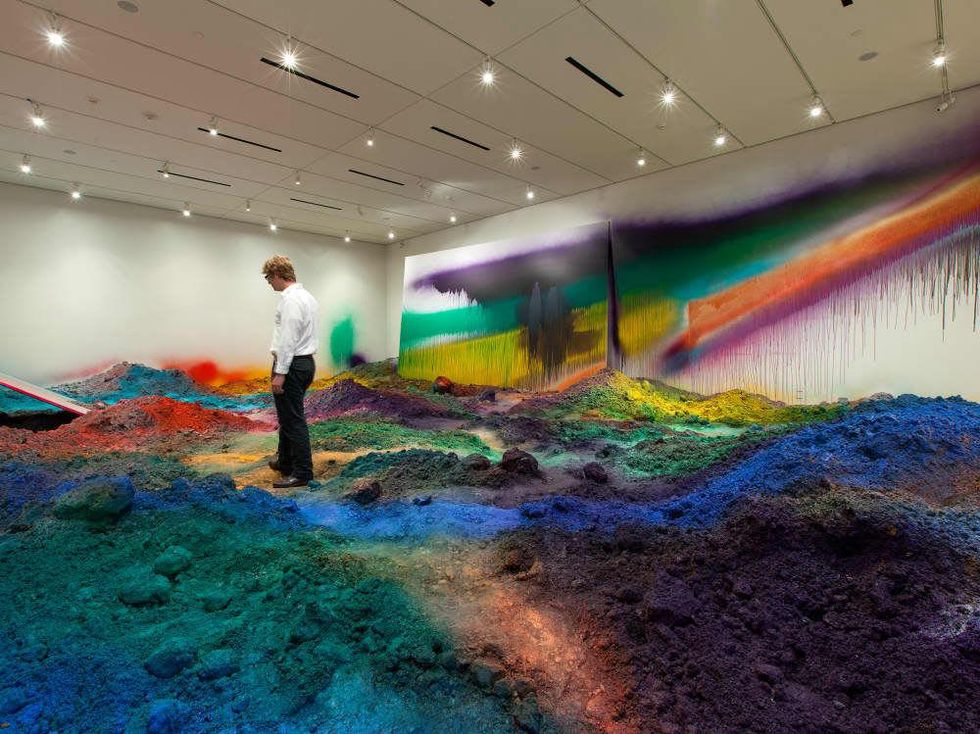 Katharina Grosse at Nasher Sculpture Center