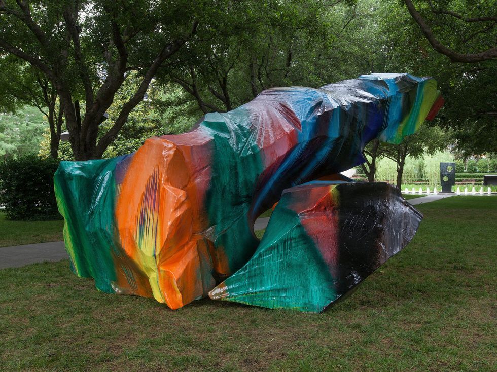 Katharina Grosse at Nasher Sculpture Center