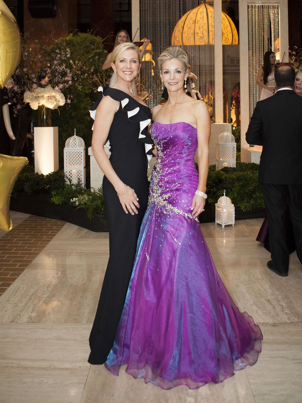 Katherine Coker, Amy Hegi, Crystal Charity Ball 2014