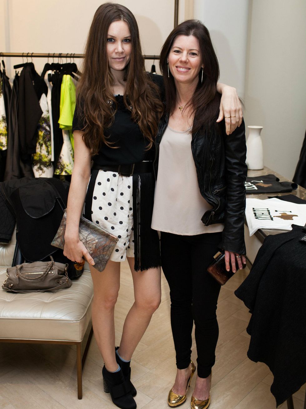 Katherine Knox, Brooke Hortenstine, LUBLU Spring summer event