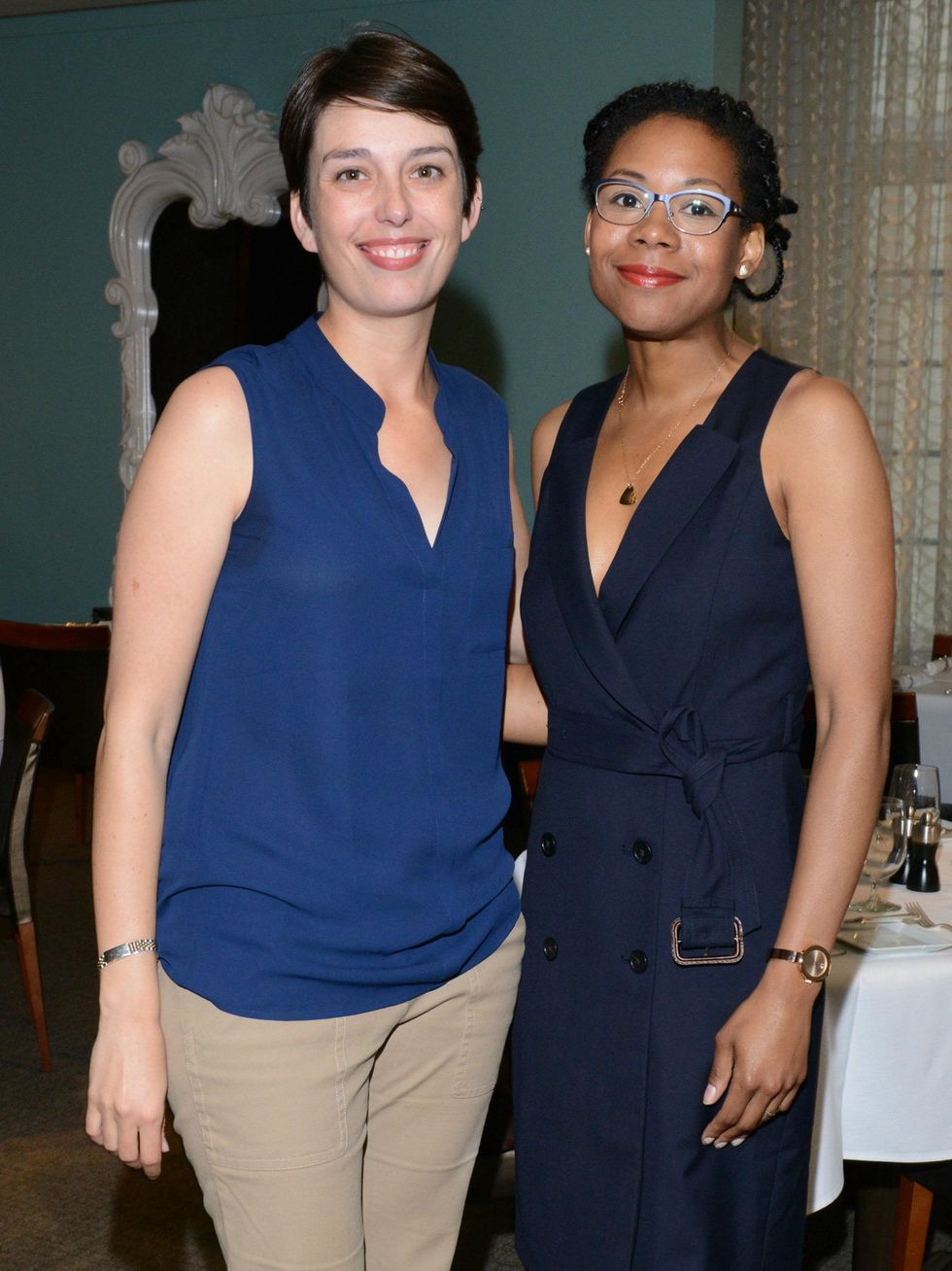 Katherine Siegwarth, Aja Martin, HFAF Dallas Party