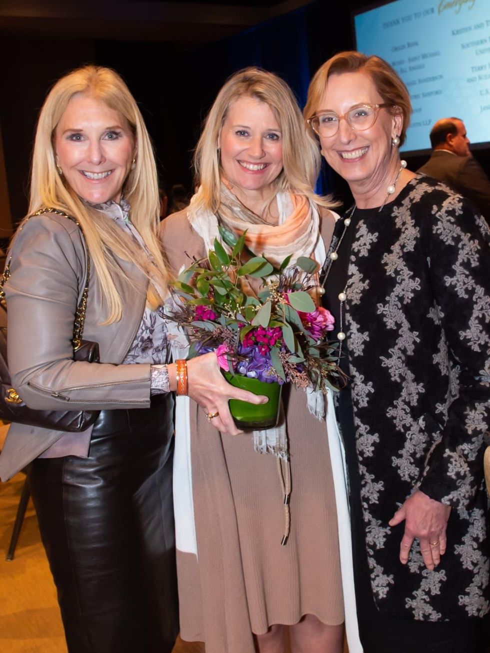 Katherine Wynne, Sandy Schwan, Roslyn Dawson Thompson