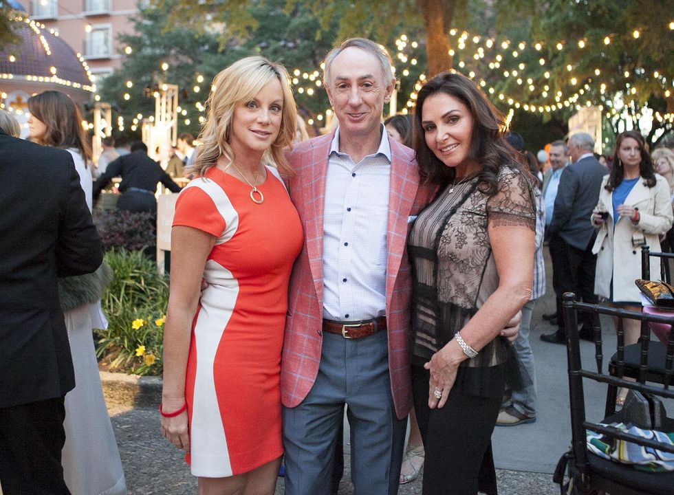 Kathleen Hutchinson, Van Weir, Roz Colombo, TACA, Party on the Green