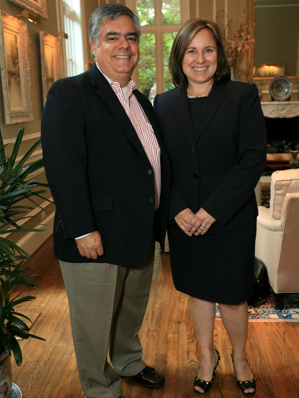 kathryn and bill gameros, flora award announcement party