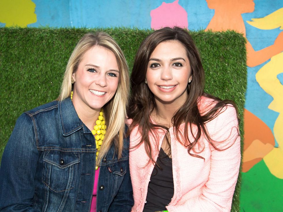 Katlin Maw, Christina Dandar at Spring Fling