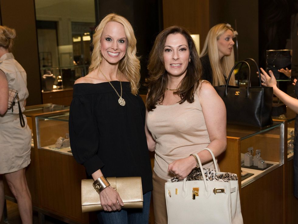 Katy Bock, Amy Green, David Yurman, Cattle Baron's Ball